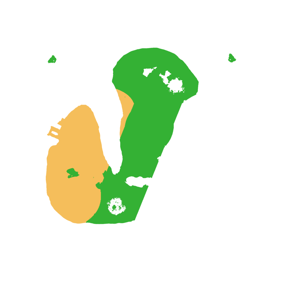 Biome Rust Map: Procedural Map, Size: 1800, Seed: 1007373662