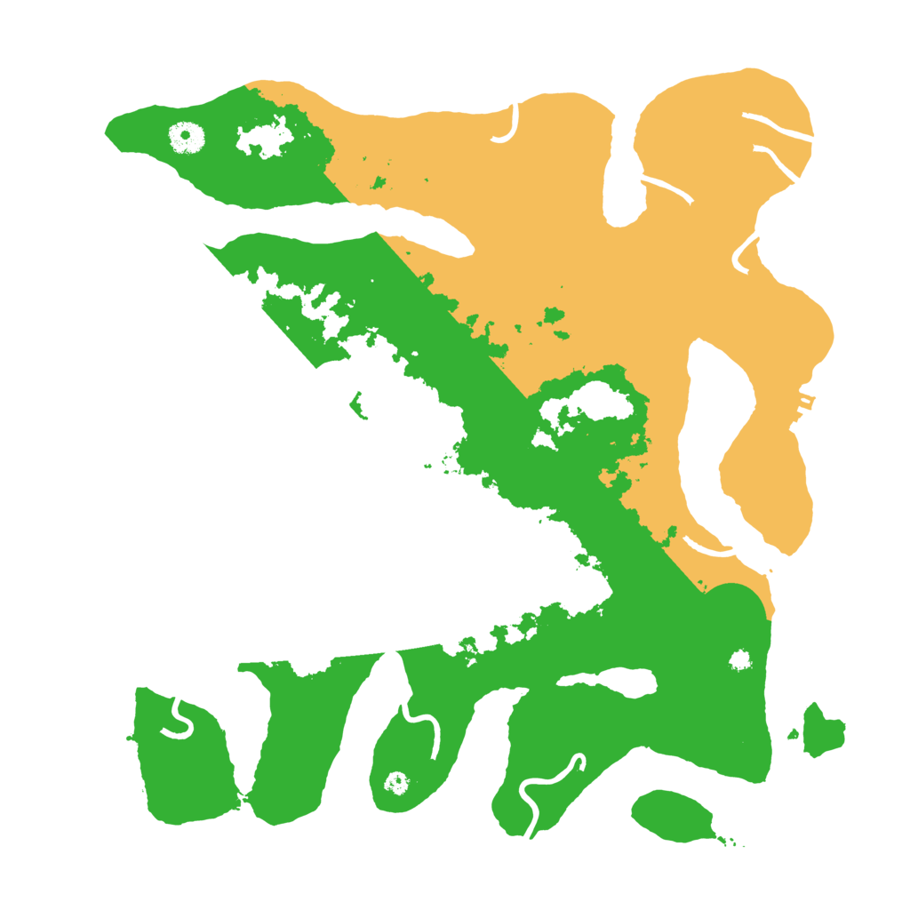 Biome Rust Map: Procedural Map, Size: 4000, Seed: 407484