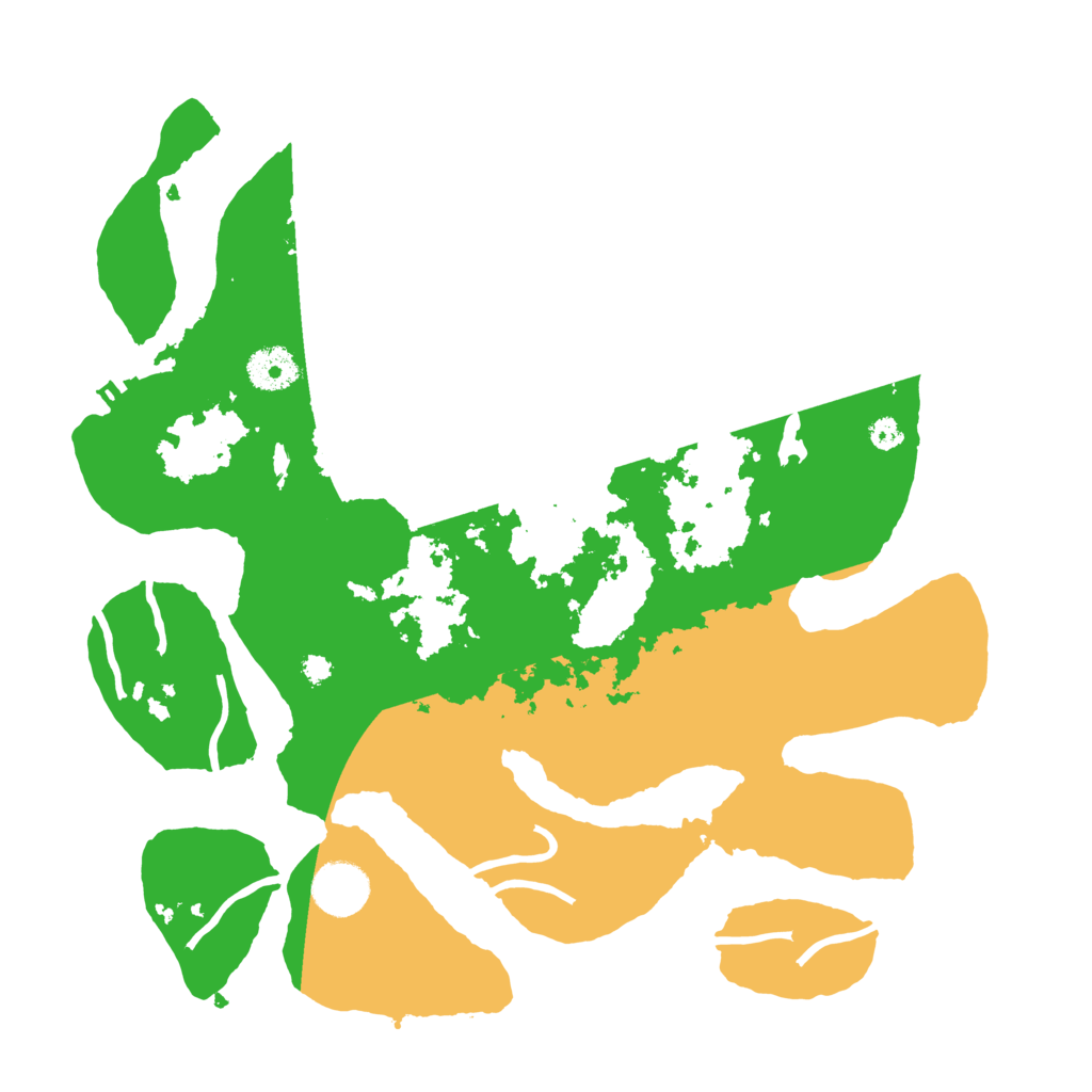 Biome Rust Map: Procedural Map, Size: 3500, Seed: 2273356