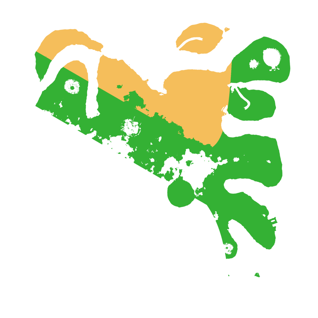 Biome Rust Map: Procedural Map, Size: 3200, Seed: 4250