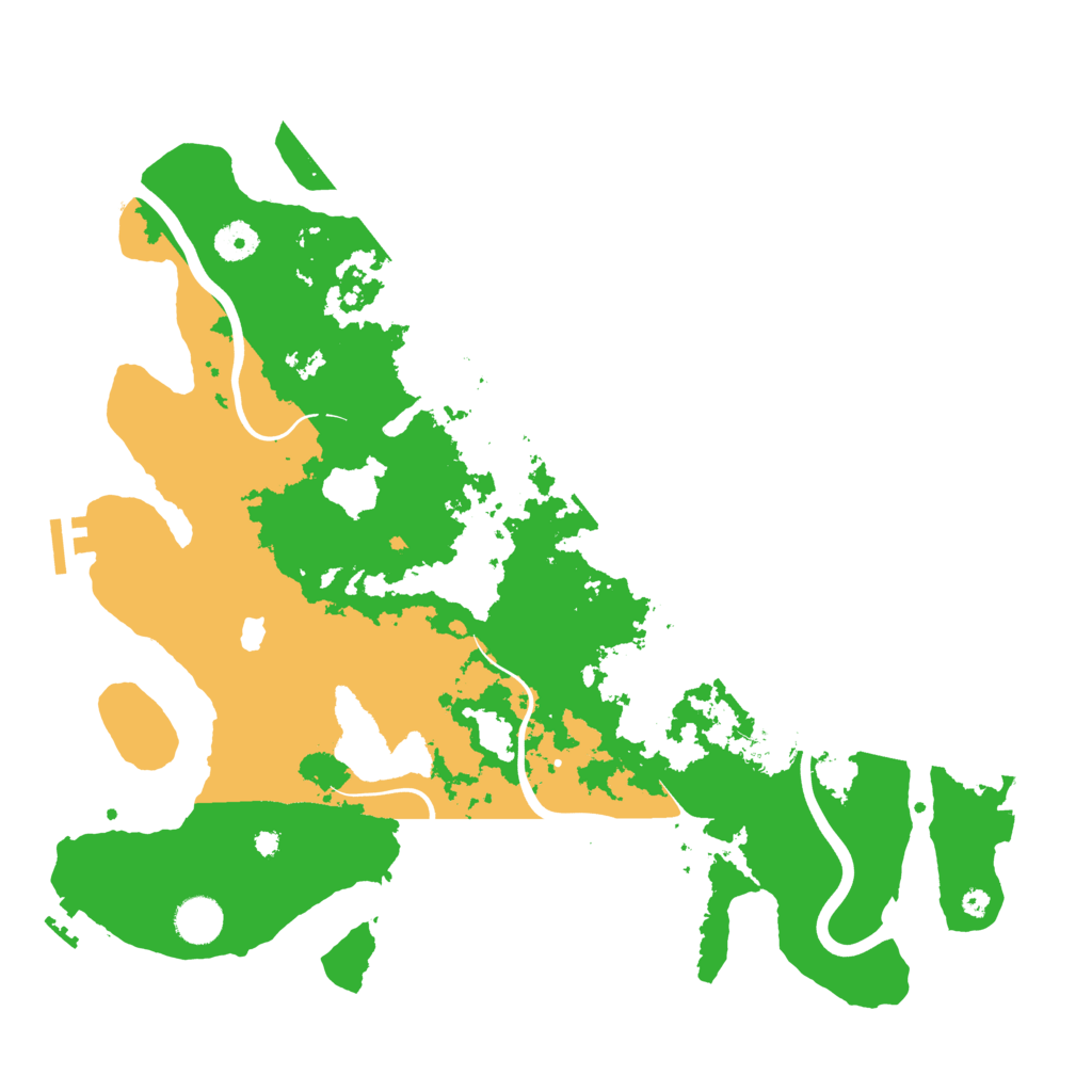 Biome Rust Map: Procedural Map, Size: 4000, Seed: 330924