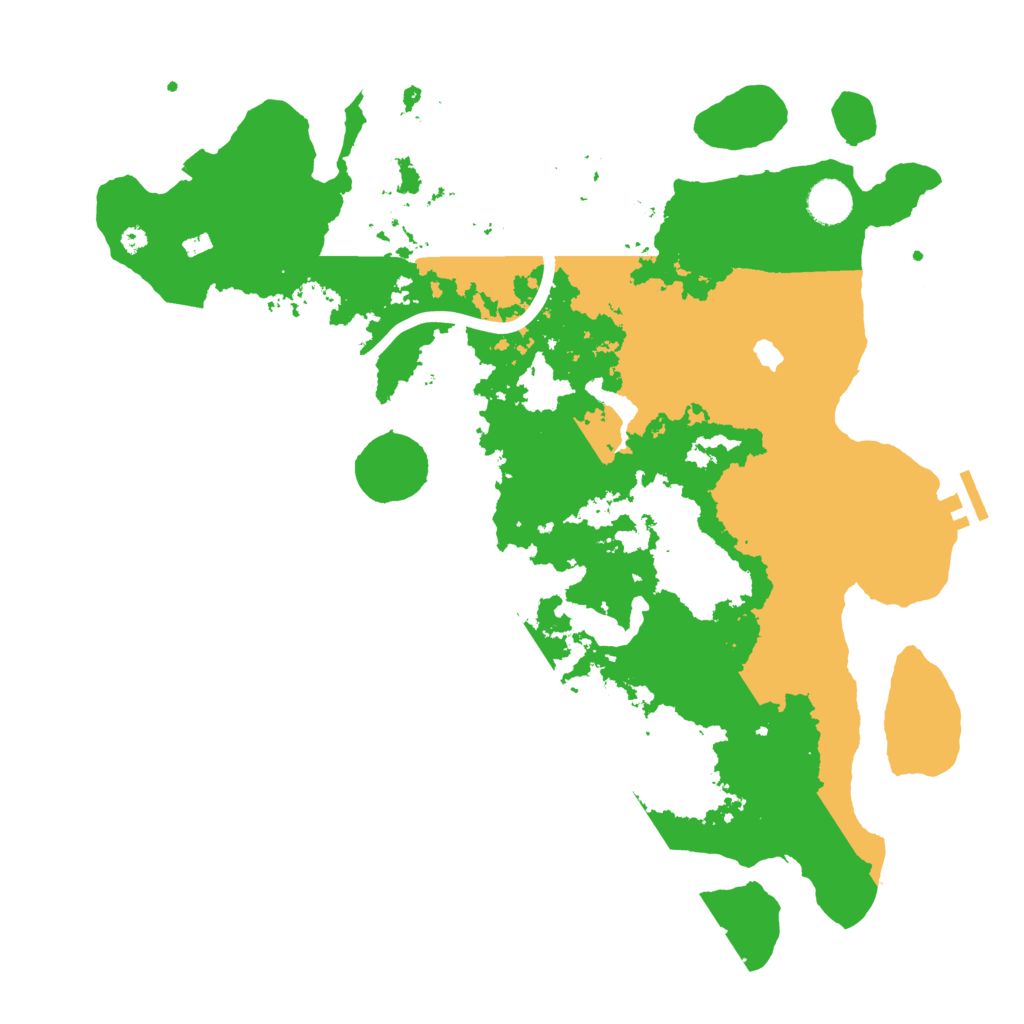 Biome Rust Map: Procedural Map, Size: 4000, Seed: 2070017235