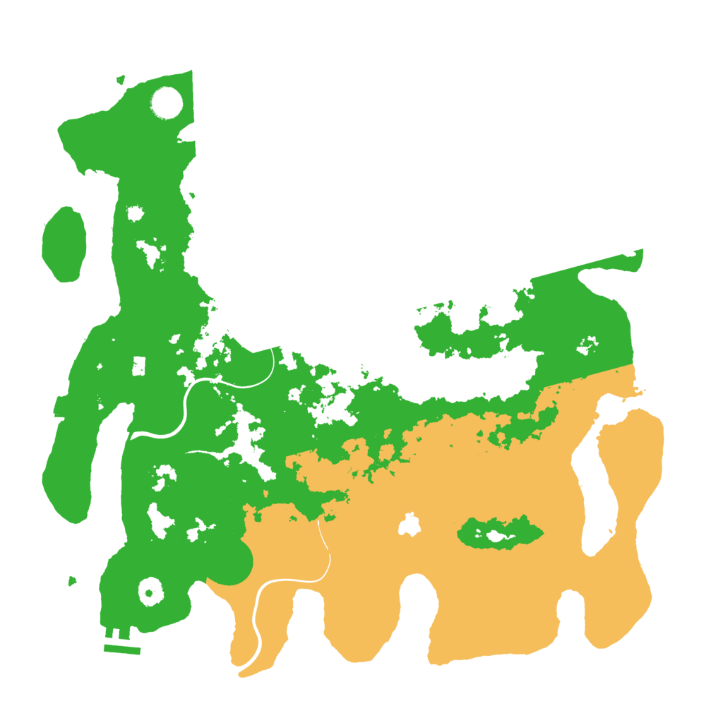 Biome Rust Map: Procedural Map, Size: 4000, Seed: 839024