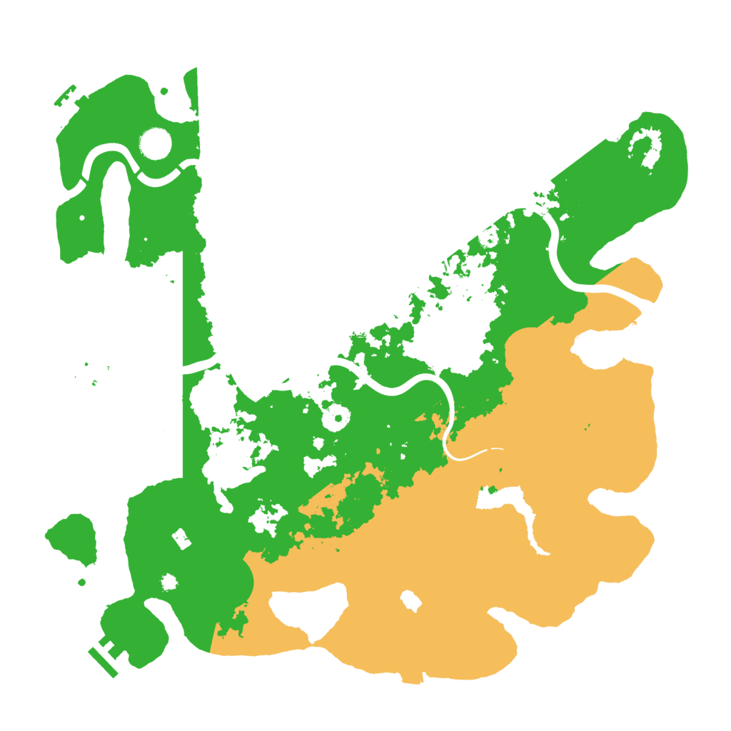 Biome Rust Map: Procedural Map, Size: 4000, Seed: 171618