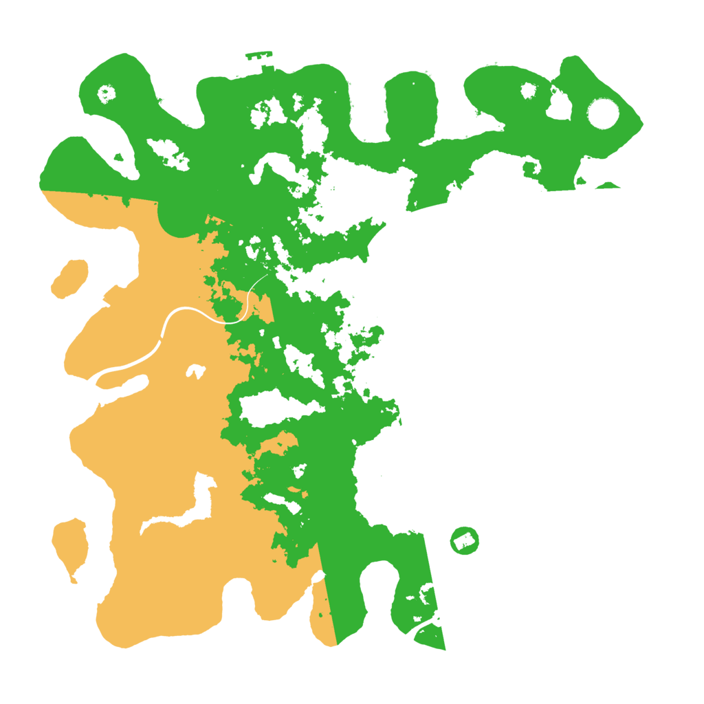 Biome Rust Map: Procedural Map, Size: 4000, Seed: 490354