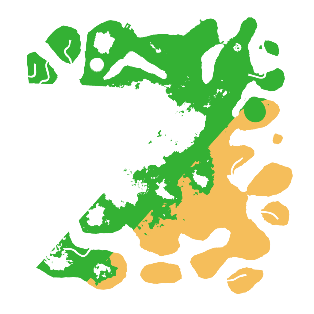 Biome Rust Map: Procedural Map, Size: 4000, Seed: 593068
