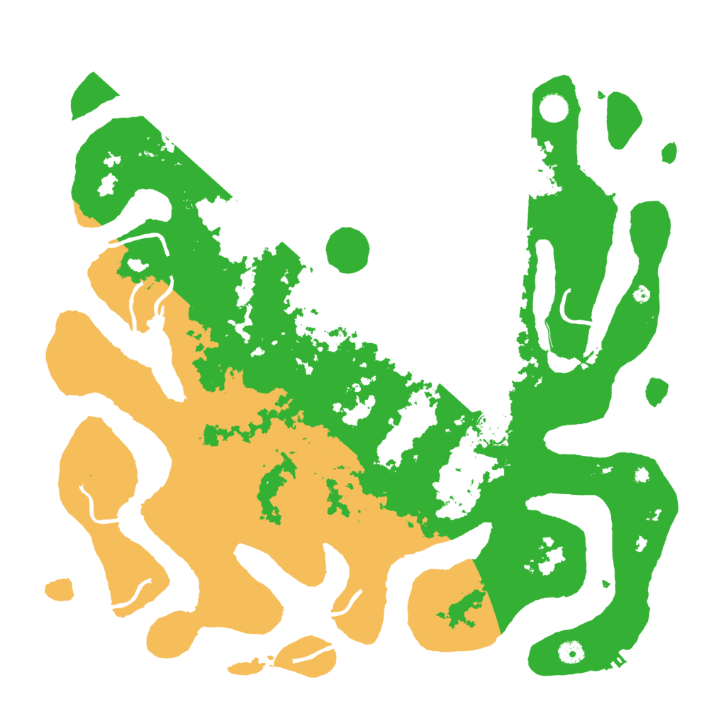 Biome Rust Map: Procedural Map, Size: 4500, Seed: 149467847