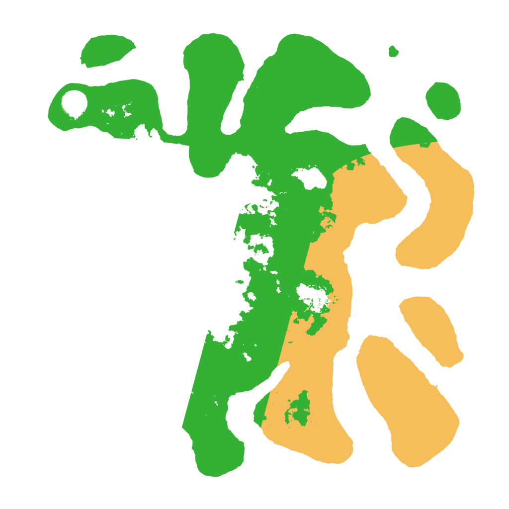 Biome Rust Map: Barren, Size: 3500, Seed: 1859904