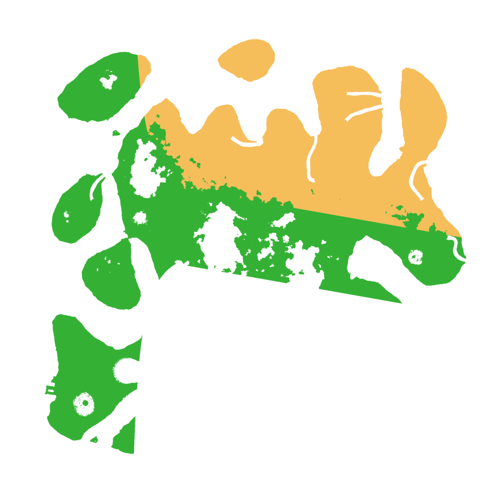 Biome Rust Map: Procedural Map, Size: 3500, Seed: 4303237