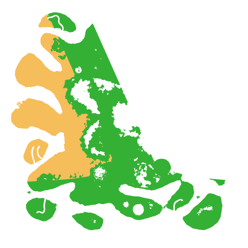 Biome Rust Map: Procedural Map, Size: 4000, Seed: 566173