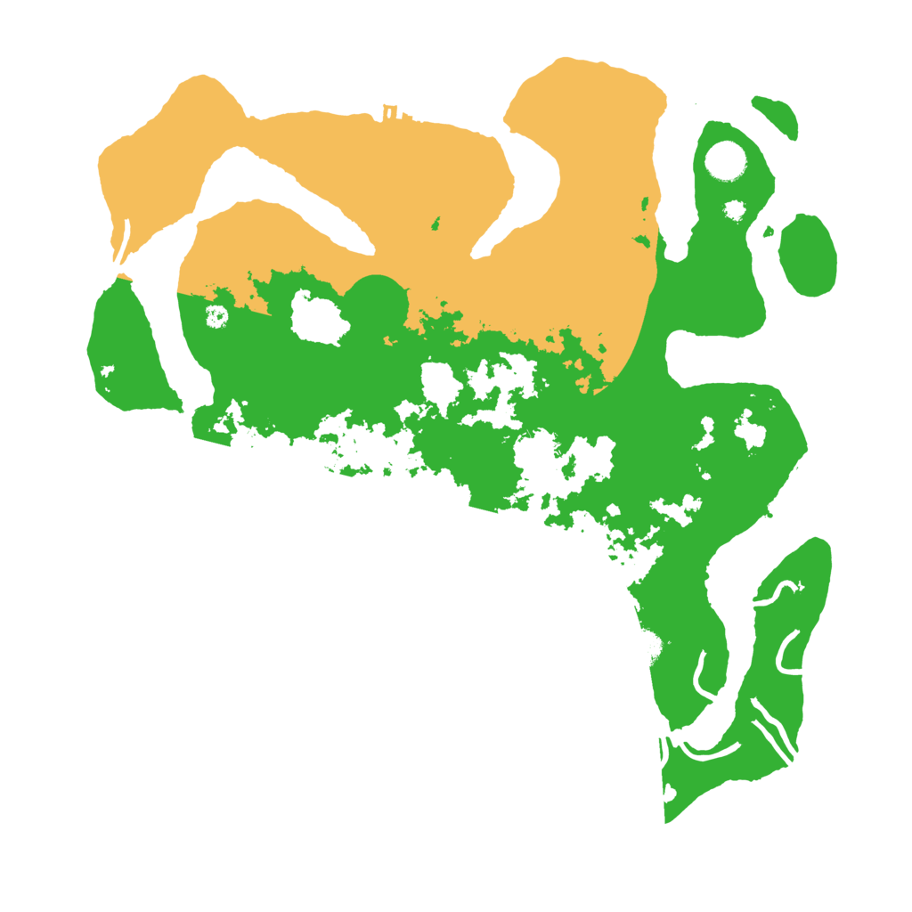 Biome Rust Map: Procedural Map, Size: 4000, Seed: 939443