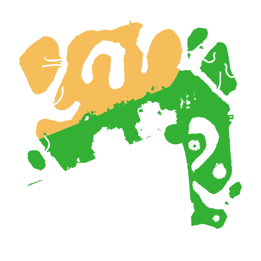 Biome Rust Map: Procedural Map, Size: 3500, Seed: 3828870
