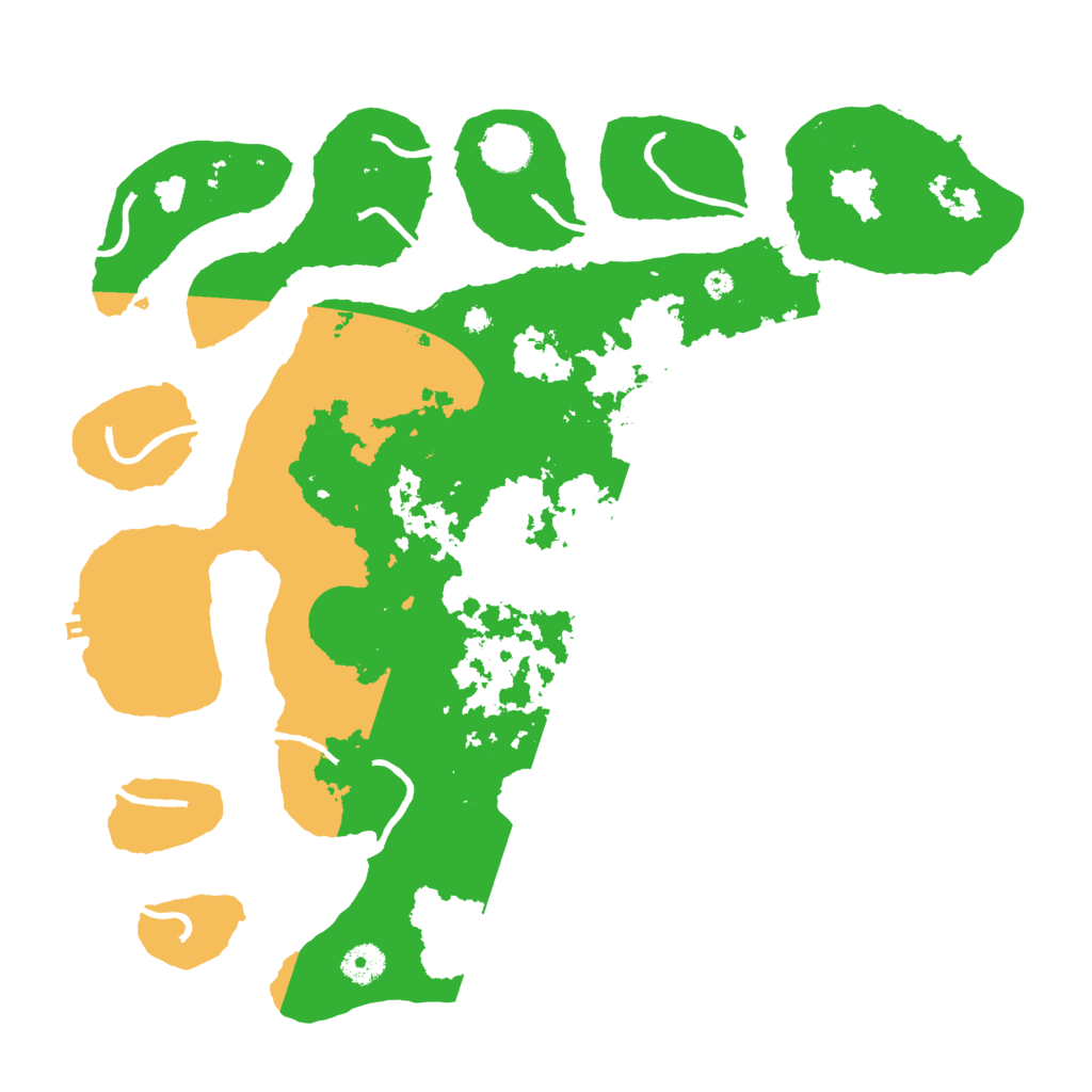 Biome Rust Map: Procedural Map, Size: 4000, Seed: 540955