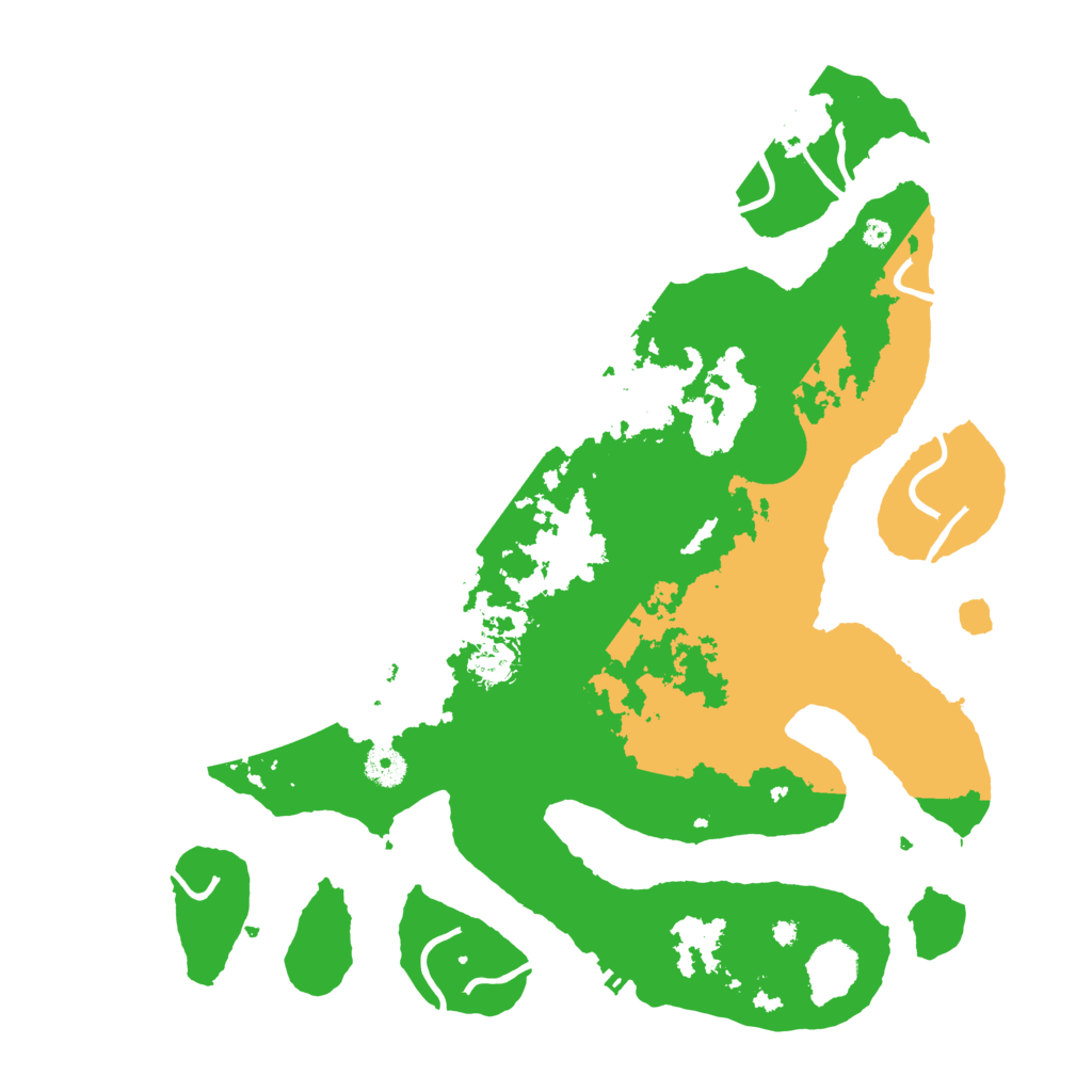 Biome Rust Map: Procedural Map, Size: 4000, Seed: 601190