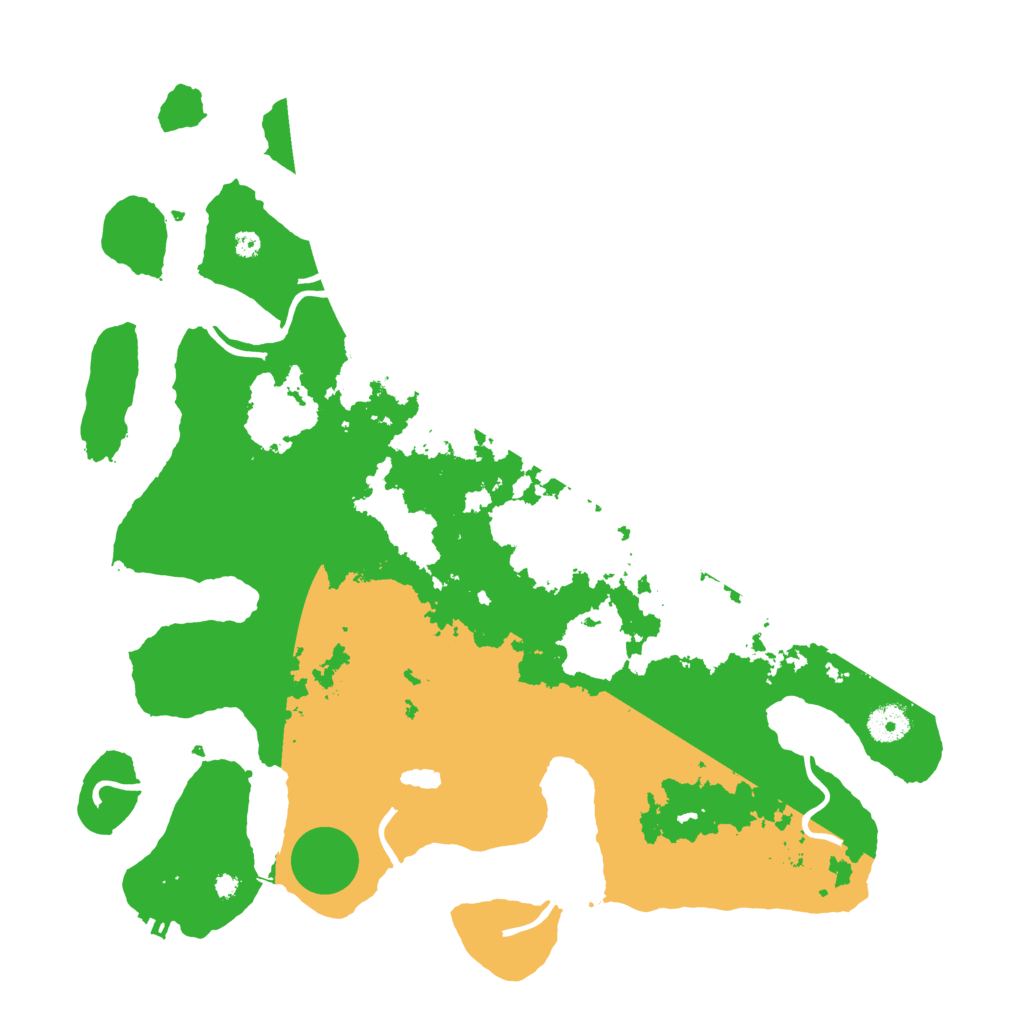 Biome Rust Map: Procedural Map, Size: 4000, Seed: 2121793643