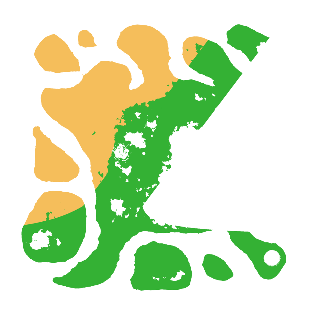 Biome Rust Map: Barren, Size: 3500, Seed: 1622515