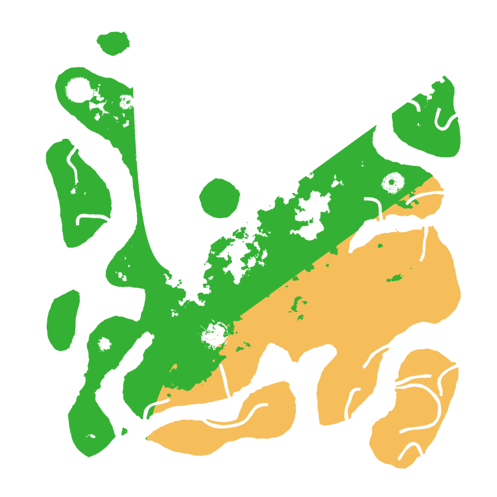 Biome Rust Map: Procedural Map, Size: 3500, Seed: 2811903