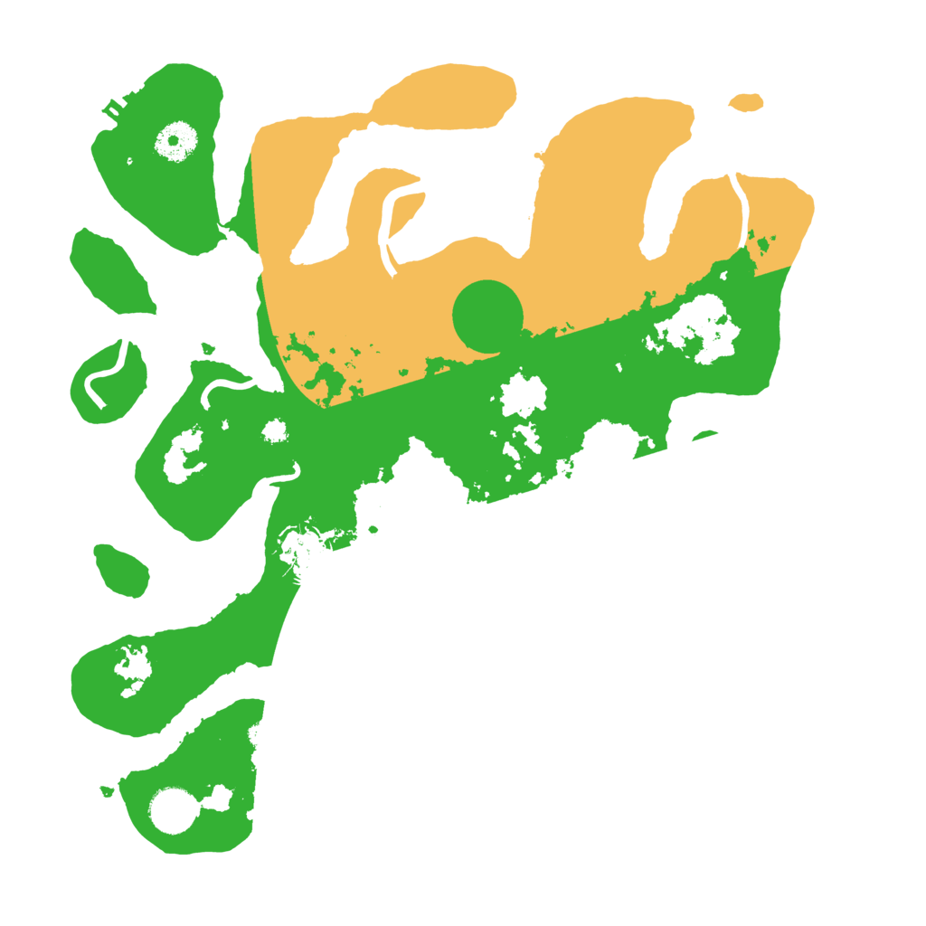 Biome Rust Map: Procedural Map, Size: 3500, Seed: 3269325