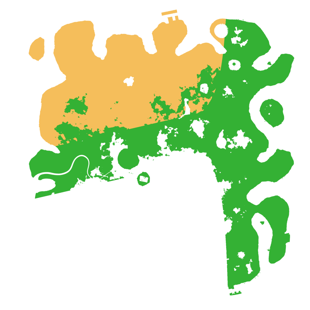 Biome Rust Map: Procedural Map, Size: 4000, Seed: 583676