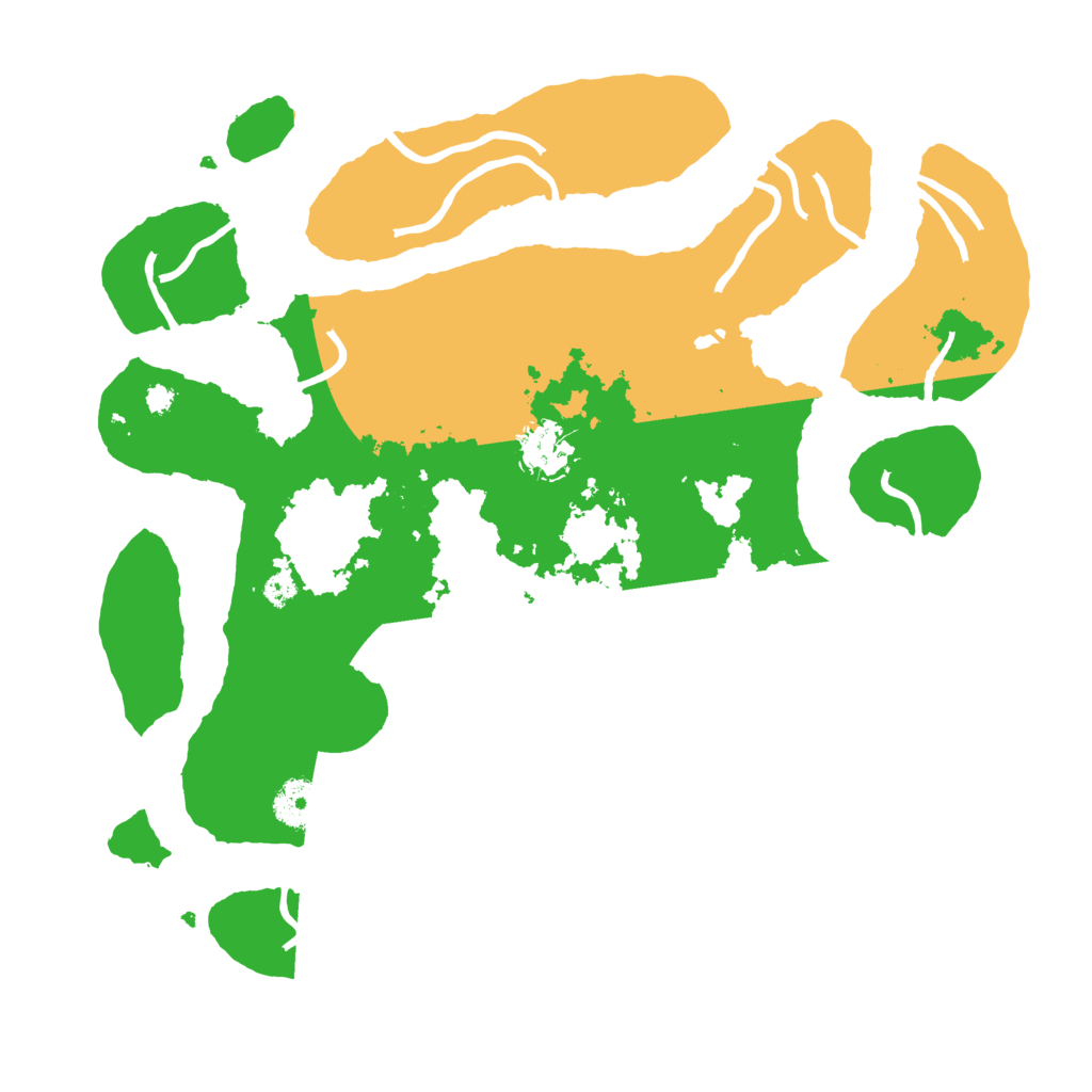 Biome Rust Map: Procedural Map, Size: 3500, Seed: 3266686
