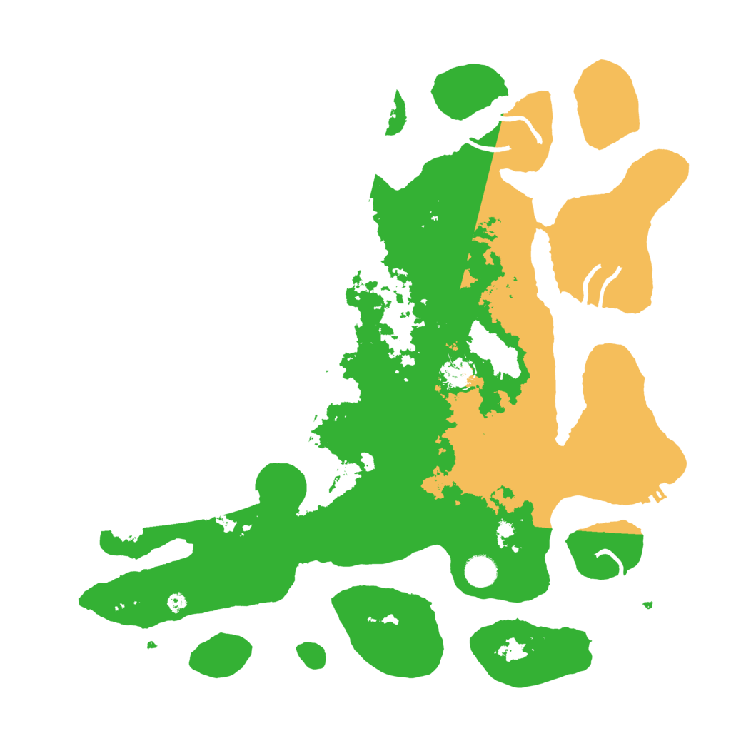Biome Rust Map: Procedural Map, Size: 4000, Seed: 671885