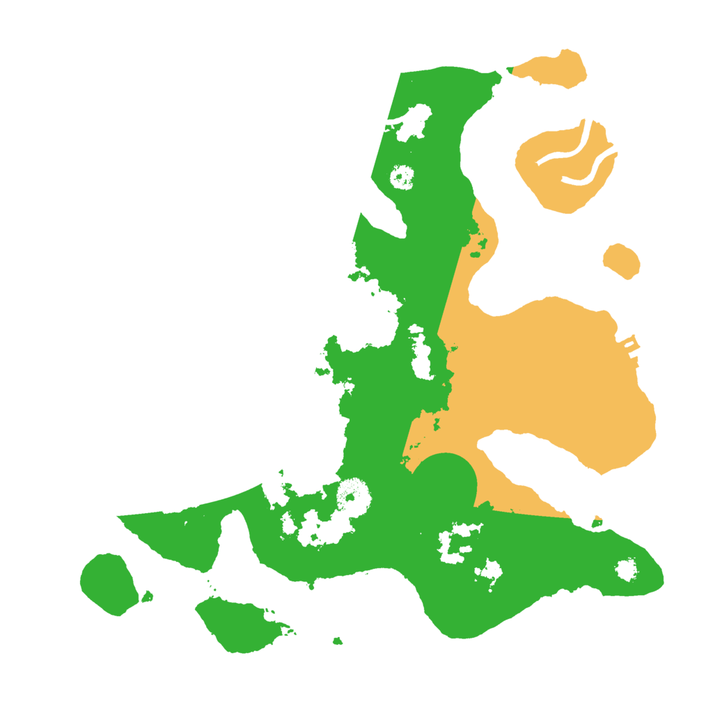 Biome Rust Map: Procedural Map, Size: 3000, Seed: 197421535