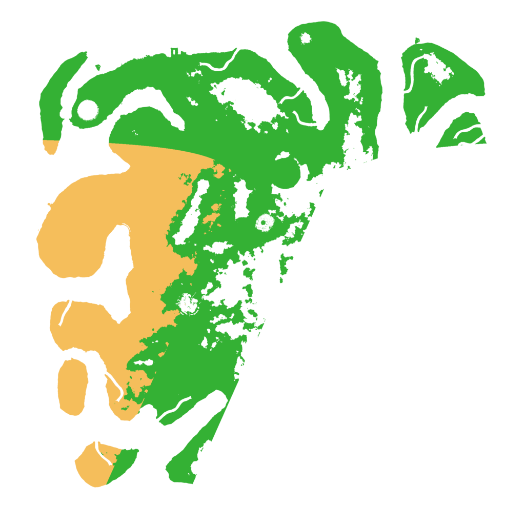 Biome Rust Map: Procedural Map, Size: 4500, Seed: 6126464