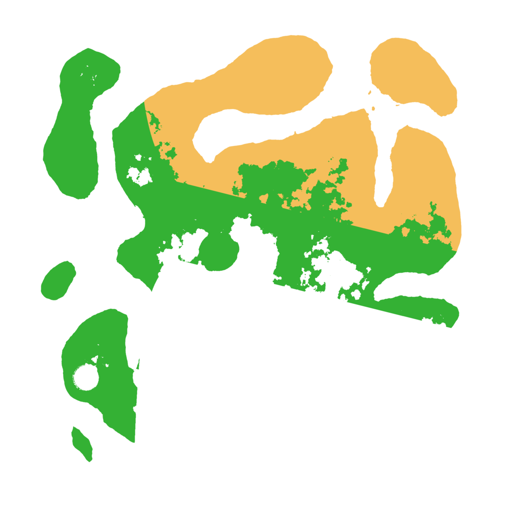 Biome Rust Map: Barren, Size: 3500, Seed: 4721703