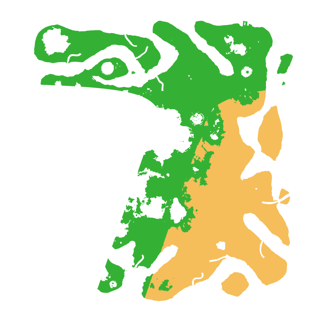 Biome Rust Map: Procedural Map, Size: 4500, Seed: 873898