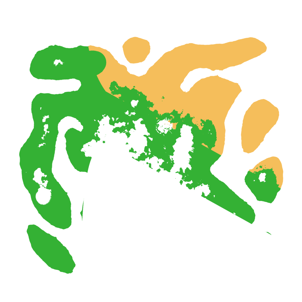 Biome Rust Map: Barren, Size: 3500, Seed: 5685838