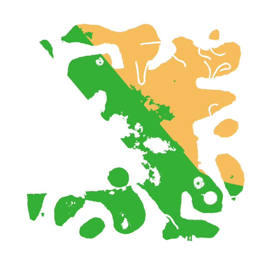 Biome Rust Map: Procedural Map, Size: 3500, Seed: 1210083