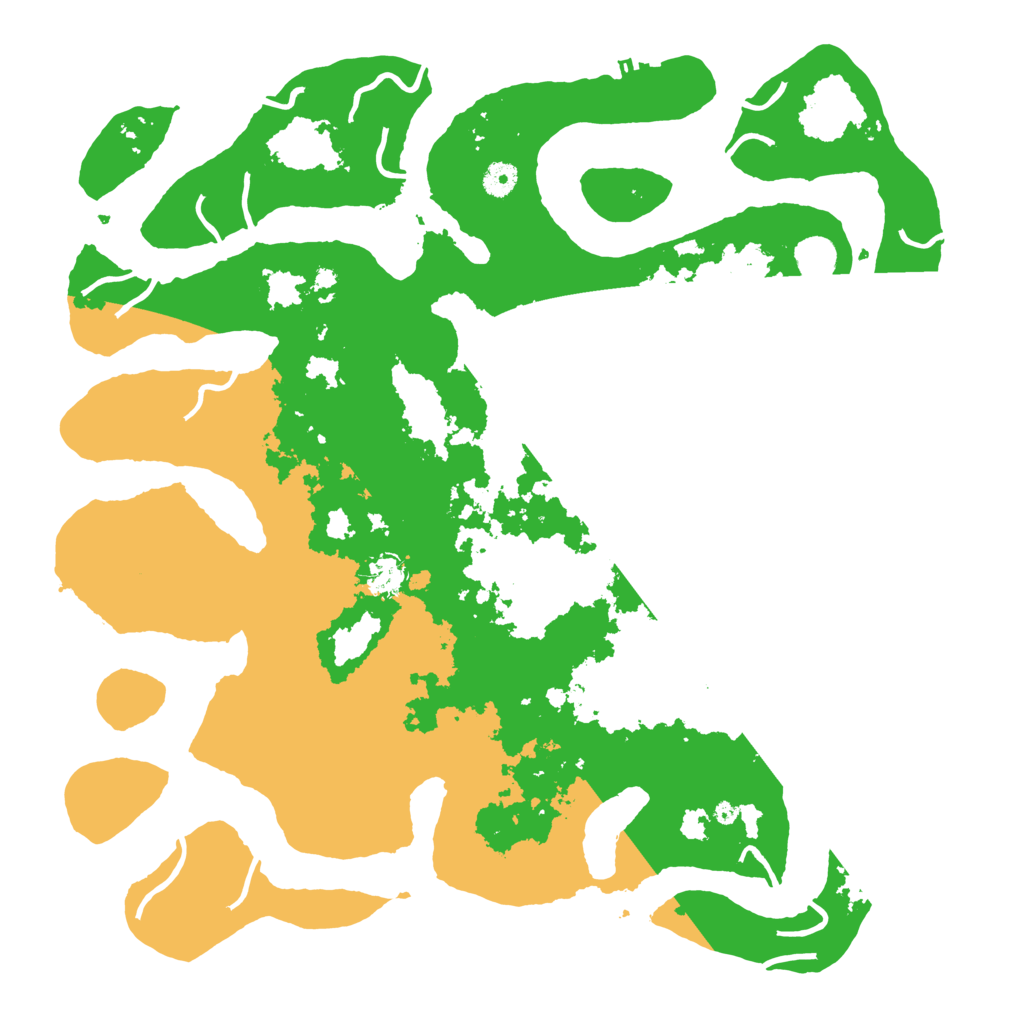 Biome Rust Map: Procedural Map, Size: 4500, Seed: 4239665