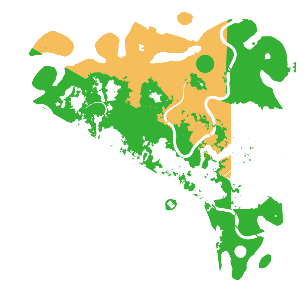 Biome Rust Map: Procedural Map, Size: 4500, Seed: 2754579