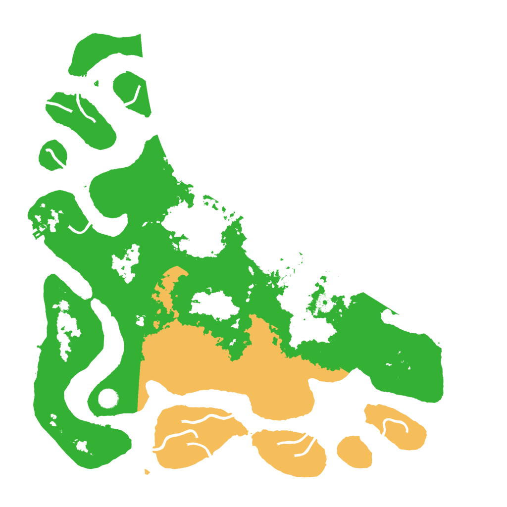 Biome Rust Map: Procedural Map, Size: 4500, Seed: 3749246