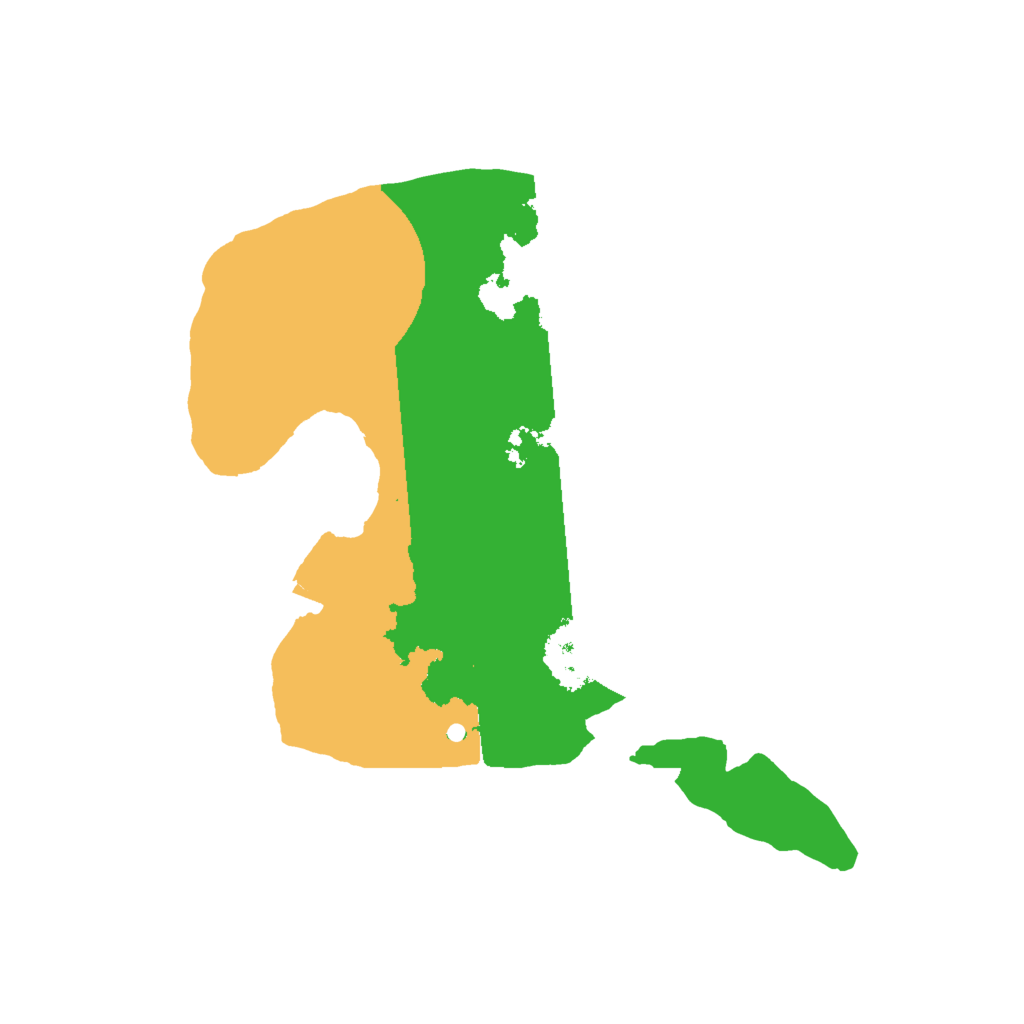 Biome Rust Map: Procedural Map, Size: 1700, Seed: 17834