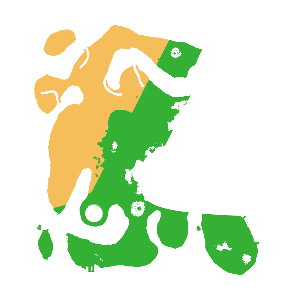 Biome Rust Map: Procedural Map, Size: 3000, Seed: 36755822