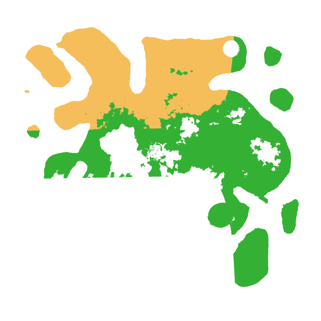 Biome Rust Map: Barren, Size: 3500, Seed: 2115339