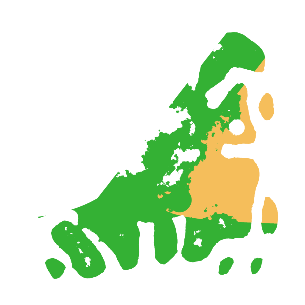 Biome Rust Map: Barren, Size: 3500, Seed: 4746402