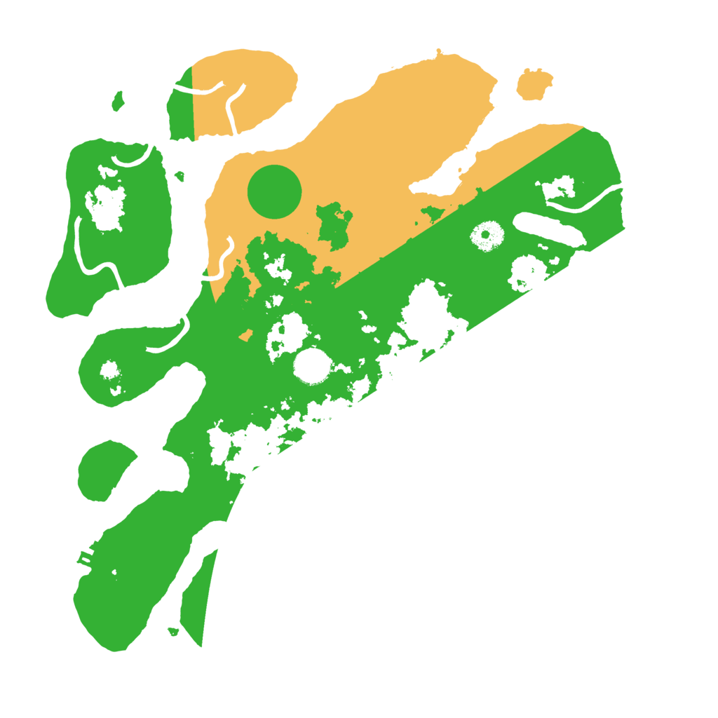 Biome Rust Map: Procedural Map, Size: 3500, Seed: 4471254