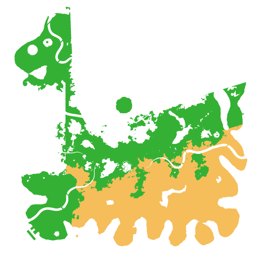 Biome Rust Map: Procedural Map, Size: 4500, Seed: 1941172