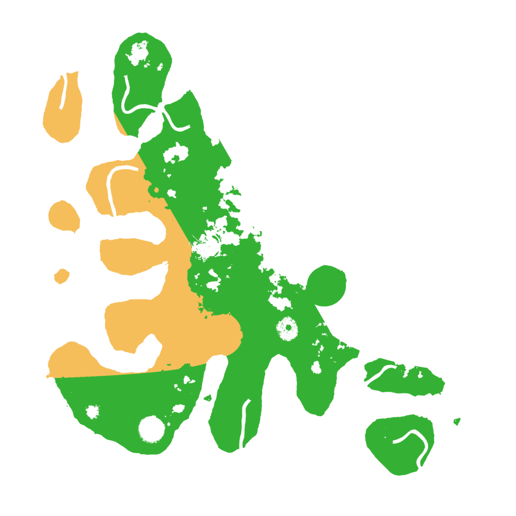 Biome Rust Map: Procedural Map, Size: 3500, Seed: 1954737