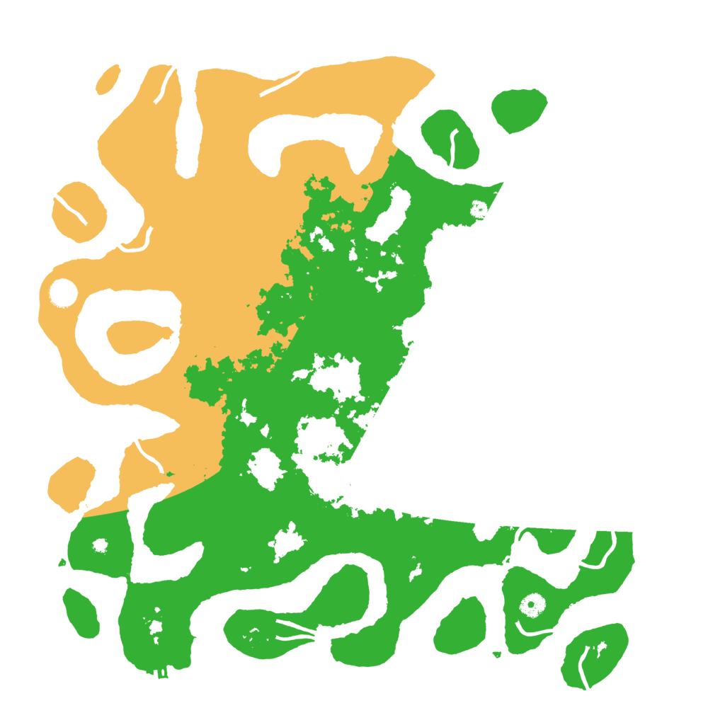 Biome Rust Map: Procedural Map, Size: 4500, Seed: 5843046