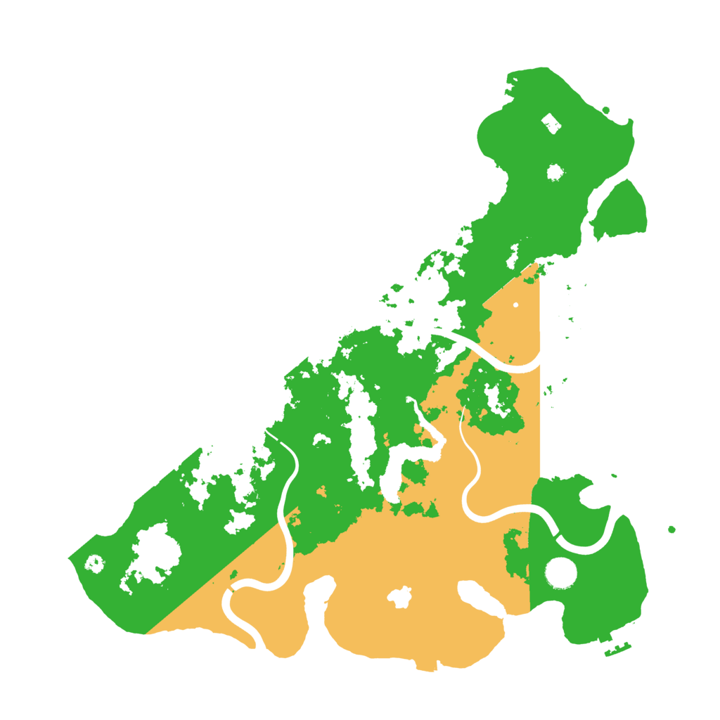 Biome Rust Map: Procedural Map, Size: 4000, Seed: 807606