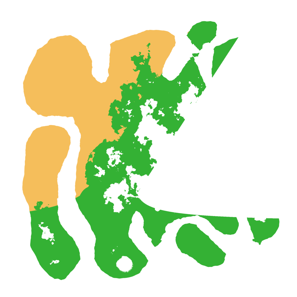 Biome Rust Map: Barren, Size: 3500, Seed: 4941193