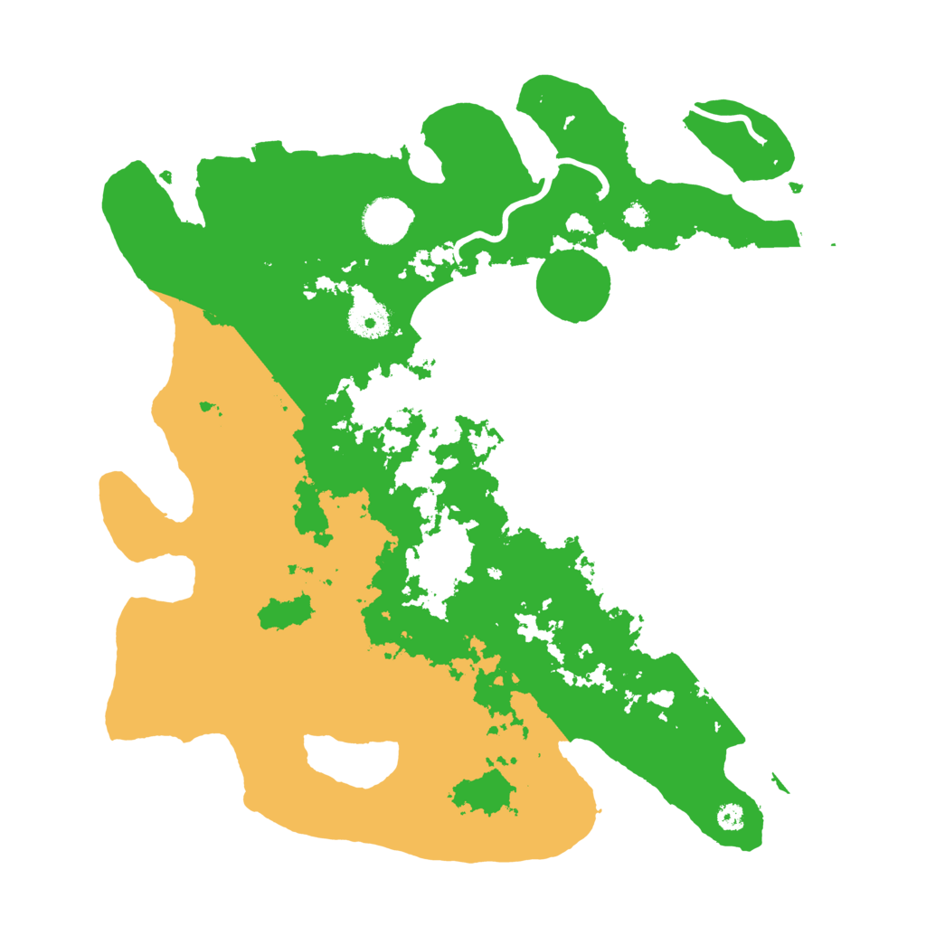 Biome Rust Map: Procedural Map, Size: 3500, Seed: 2630261