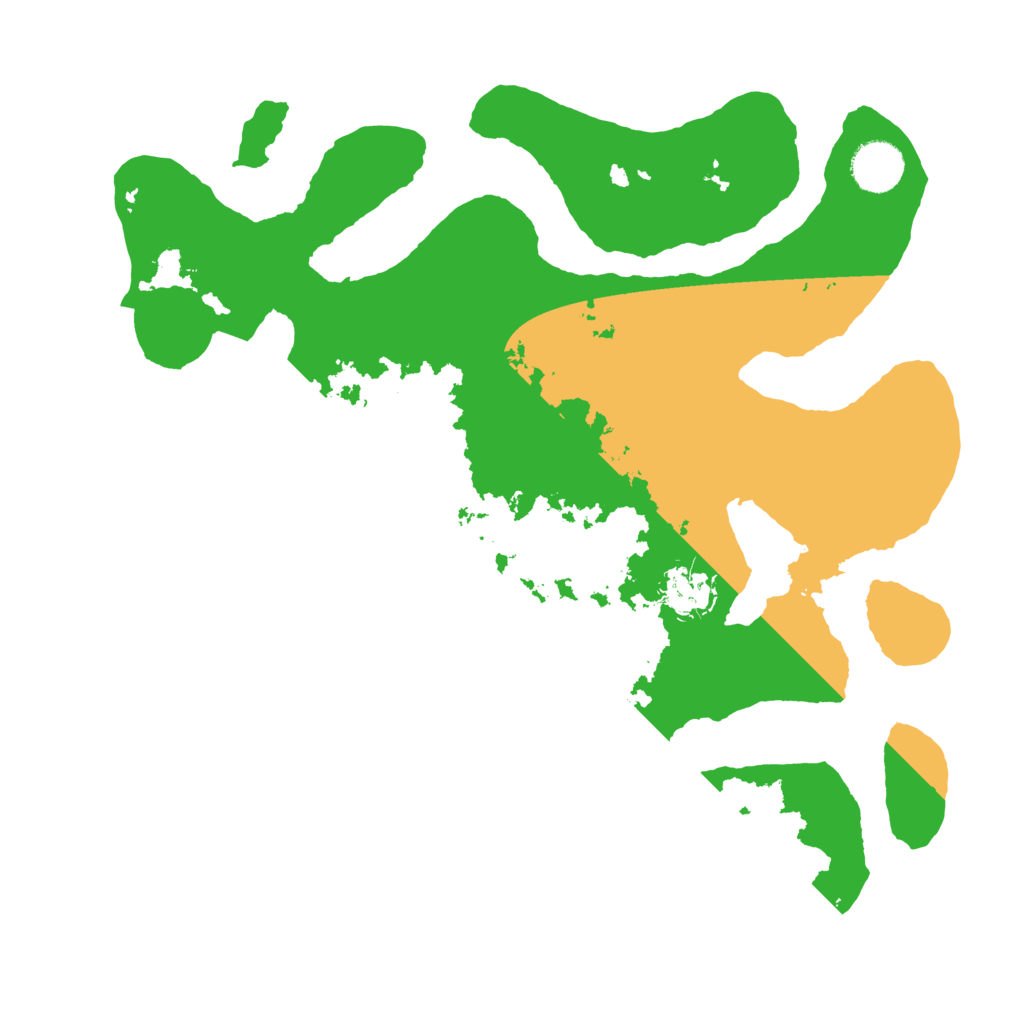 Biome Rust Map: Barren, Size: 3500, Seed: 2640825