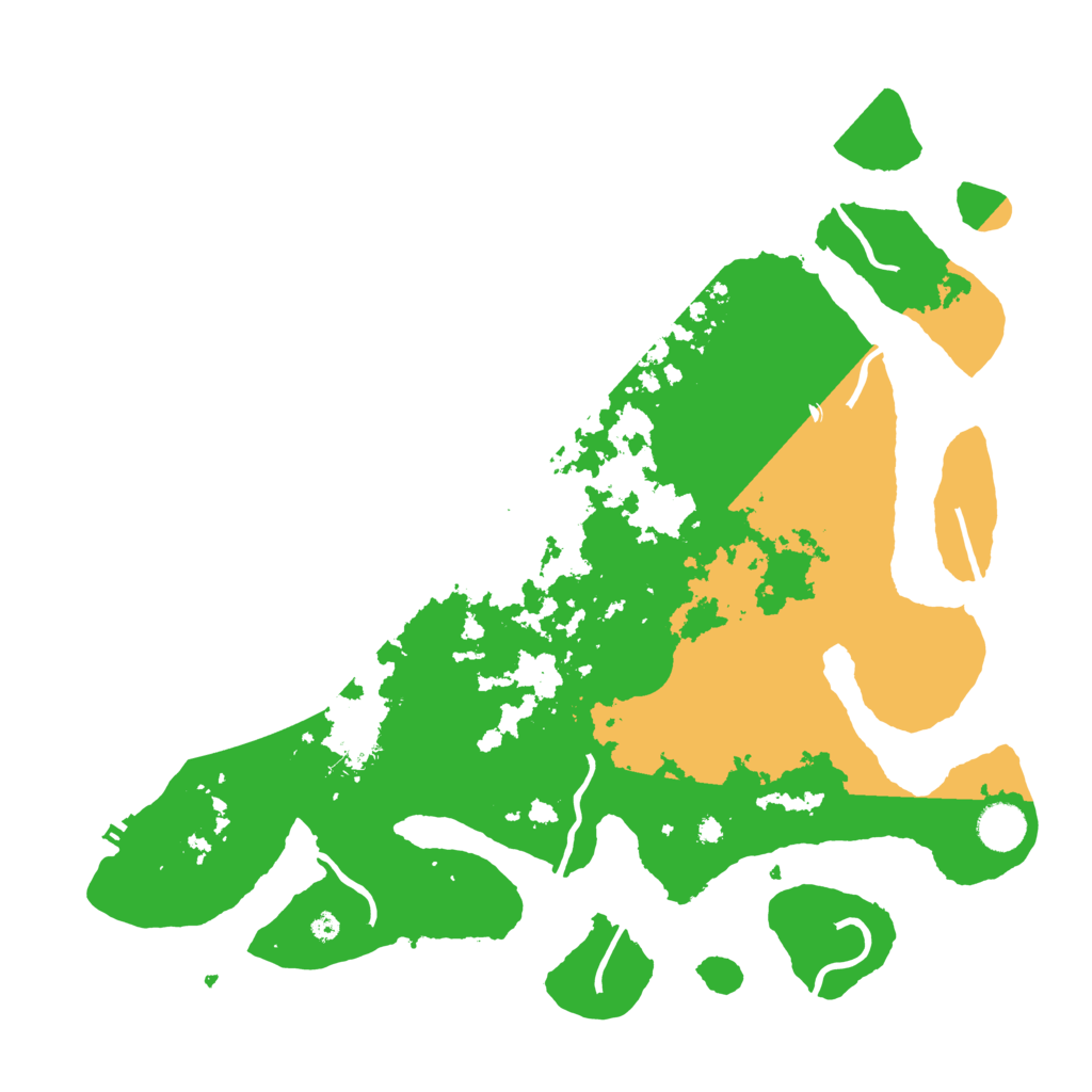 Biome Rust Map: Procedural Map, Size: 4000, Seed: 319417