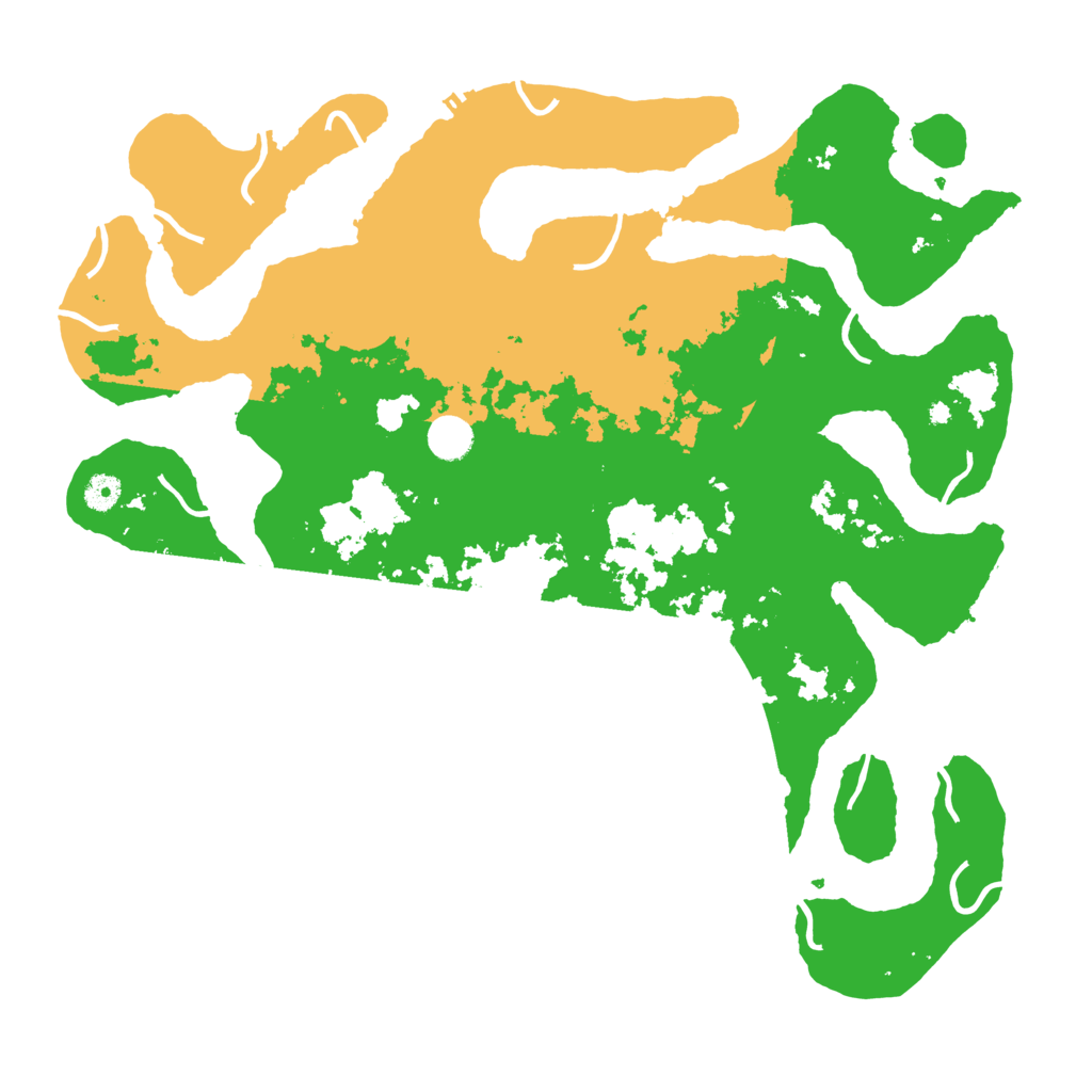 Biome Rust Map: Procedural Map, Size: 4500, Seed: 5704618