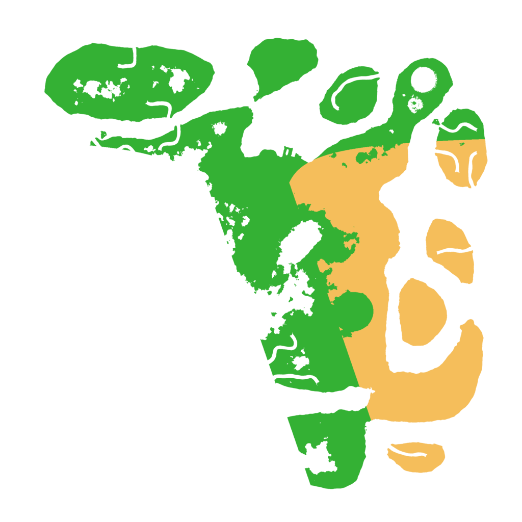 Biome Rust Map: Procedural Map, Size: 3600, Seed: 246377