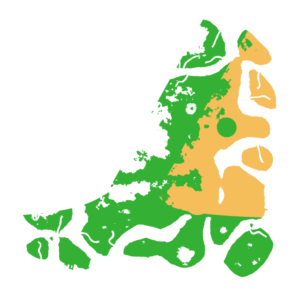 Biome Rust Map: Procedural Map, Size: 4000, Seed: 928146